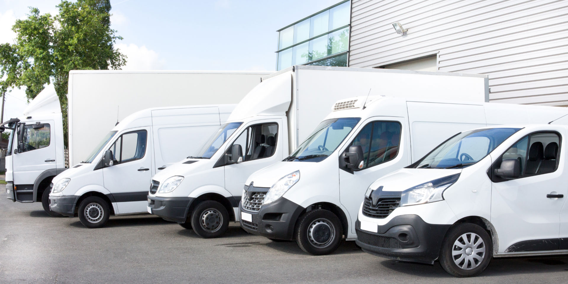 Parked Vans