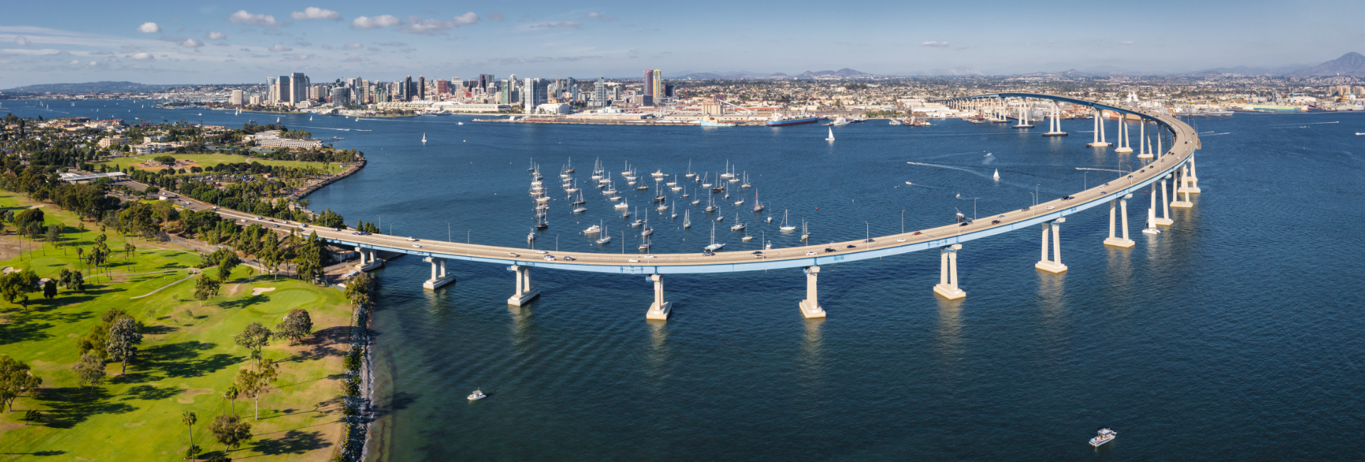 Coronado Bridge In San Diego 1920X650