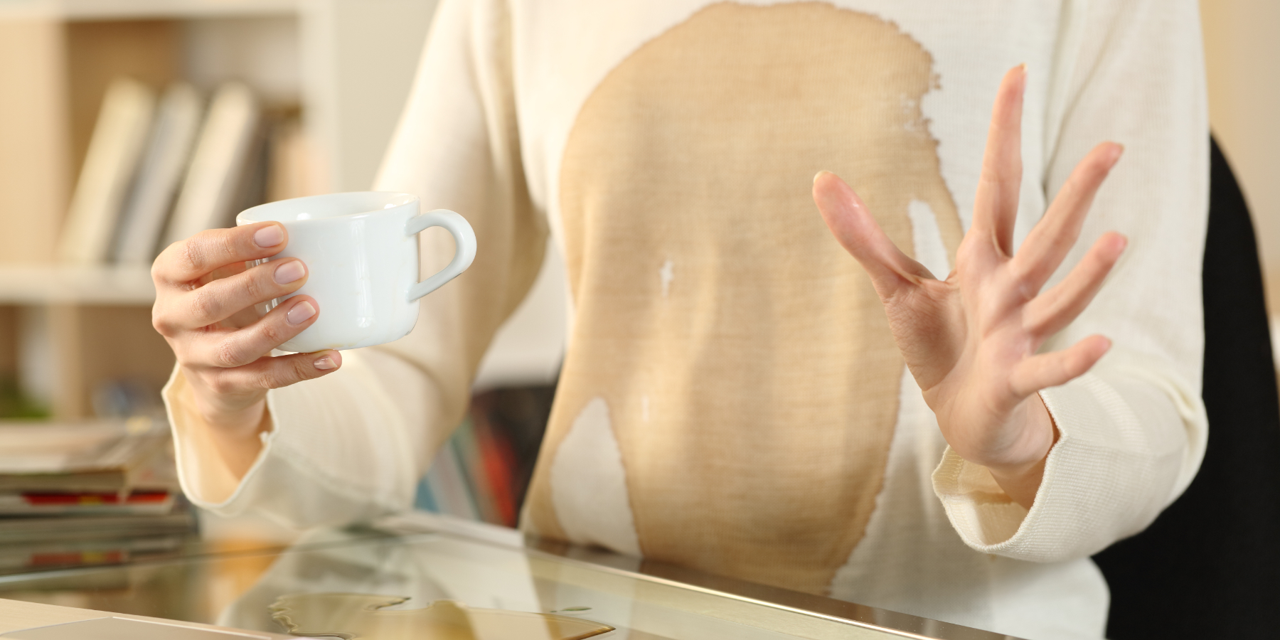 Coffee Stained Sweater